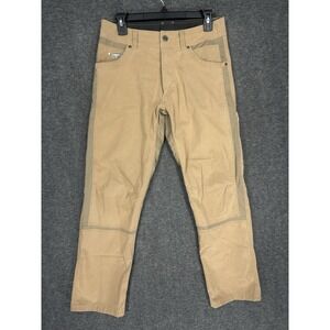 Kuhl Pants Mens 30x28 (tag 30x30) Tan Brown Radikl Climbing Outdoor Hiking